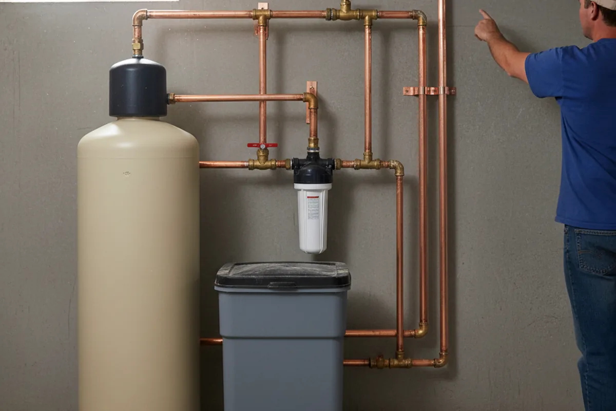 Whole-house water treatment system installed in Kualapuu